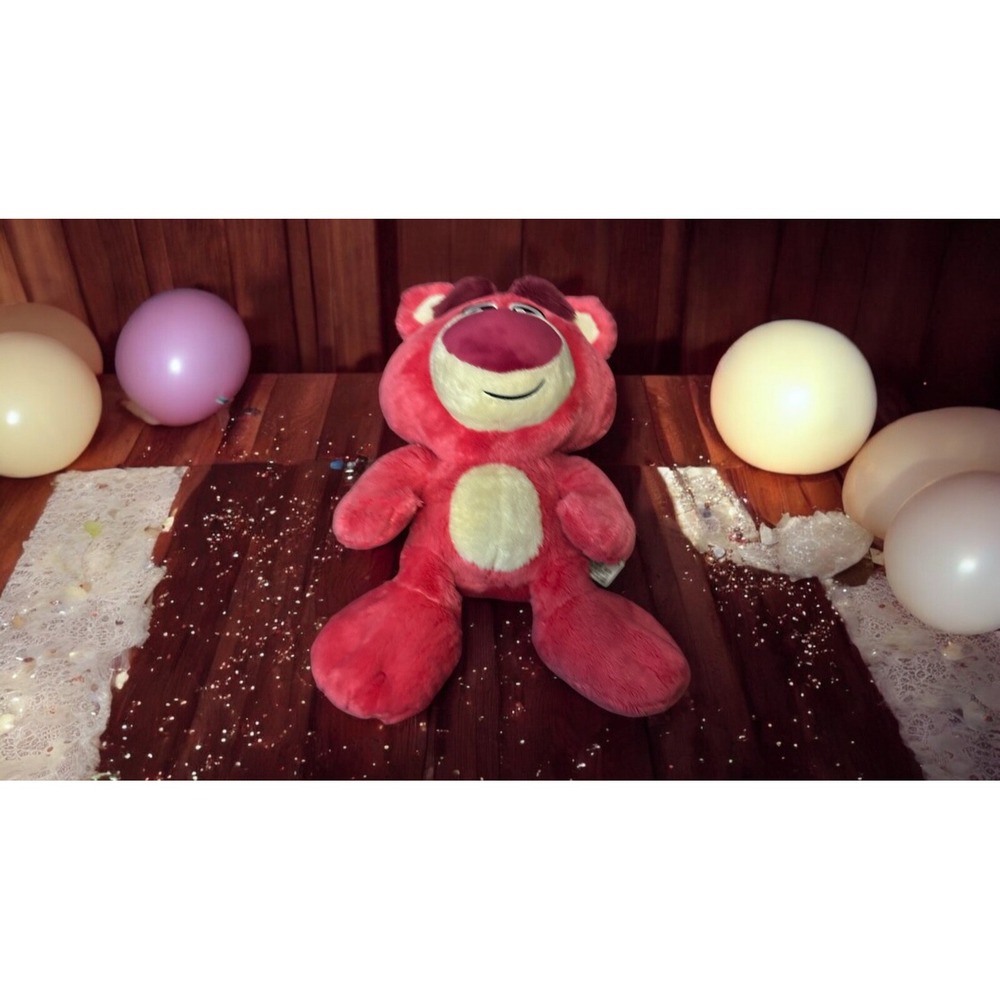 Disney Store Lotso Bear Plush 14" Toy Story Soft Toy‎